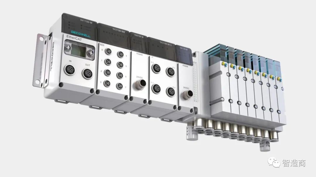 Remote Valve Island Based on Bus Technology