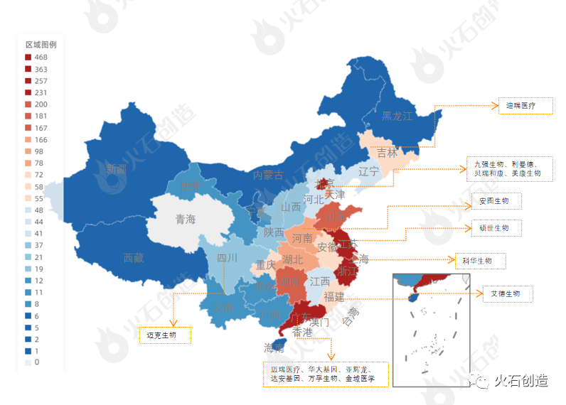 Analysis of In Vitro Diagnostic Industry Chain and Distribution Map