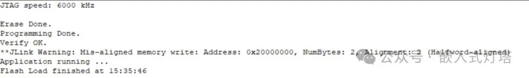STM32 Debugging Record: Warning After Programming with JLINK in MDK