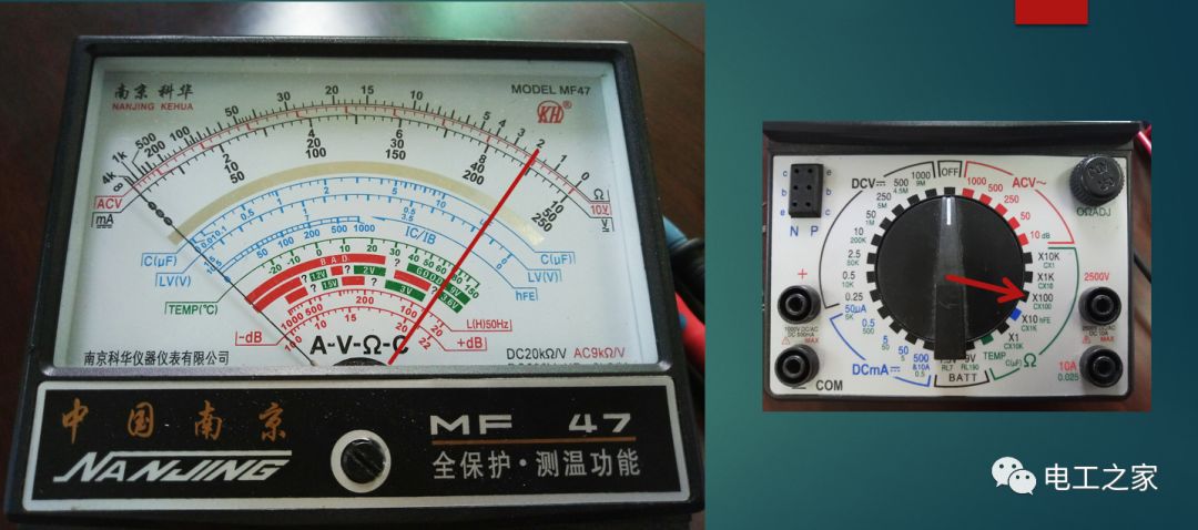 Using a Pointer Multimeter
