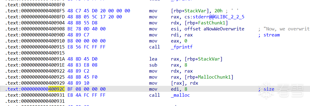 Deep Understanding of How2Heap from Assembly Language