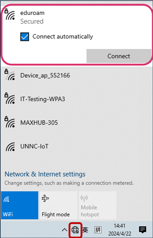 Guide to Connecting to Wi-Fi (eduroam) on Android and Windows