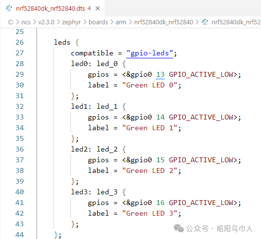 Getting Started with Zephyr: Devicetrees