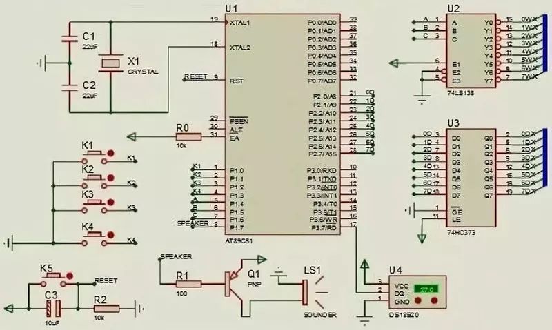 7 Common Clock Circuit Diagrams for 51 Microcontroller
