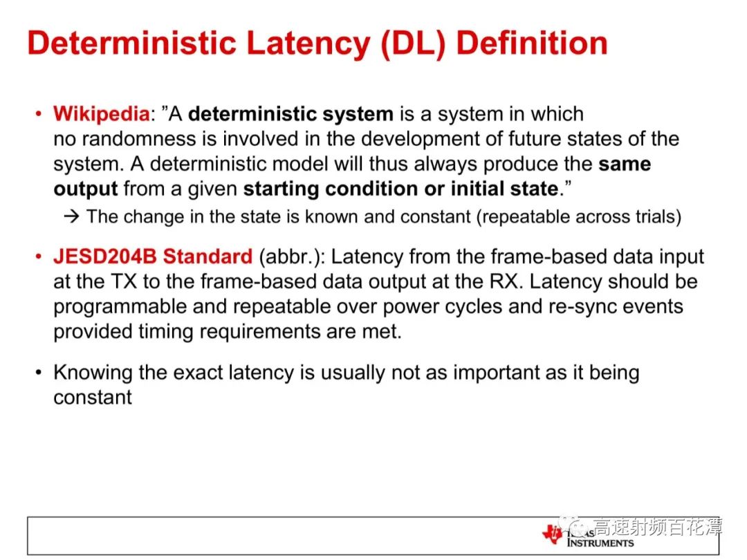 ADC/DAC High-Speed Interface 204B Deterministic Latency Insights