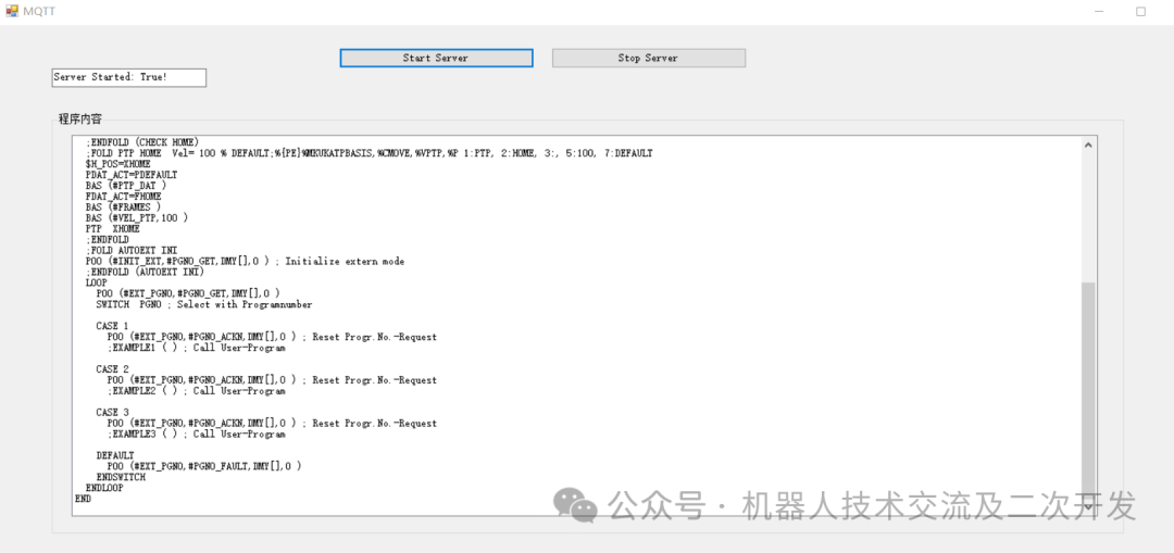 Using MQTT to Retrieve KSS Program Content