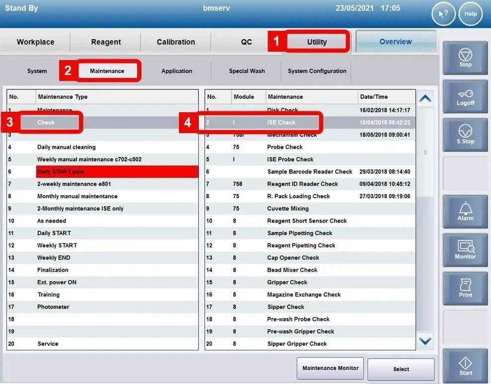 Detailed Steps for Replacing cobas 8000 ISE Electrodes