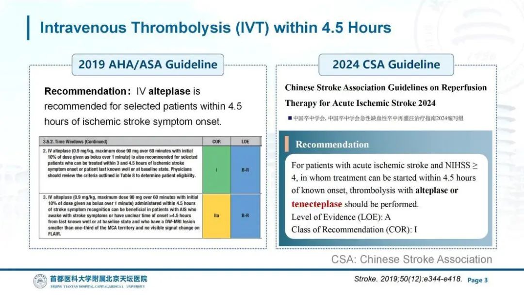 Intravenous Thrombolysis in Extended Time Window: From TRACE-III to TRACE-BEYOND