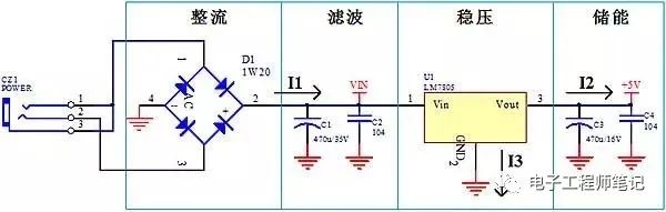 Master PCB Design With Two Power Supply Circuits