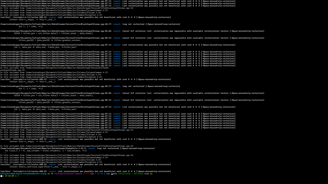 In-Depth Analysis of TiFlash: Compiler-Based Automatic Vectorization Acceleration