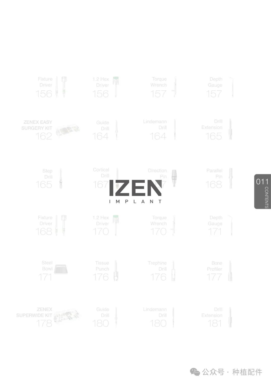 IZEN Zenex Multi I-system Implant Manual