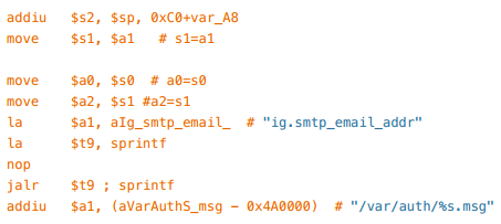 Exploiting MIPS Stack Overflow Vulnerability