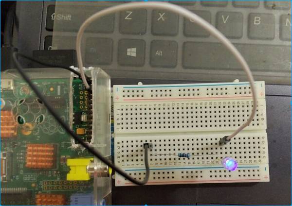 Using Raspberry Pi GPIO to Light Up an LED