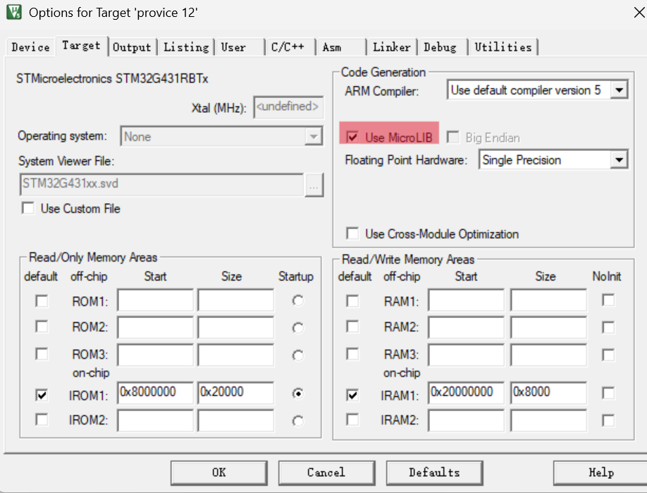 Redirecting printf() Function to UART in MDK5