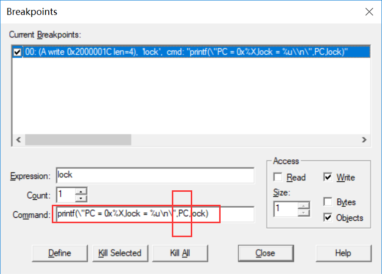 Summary of KEIL Debugging Experience