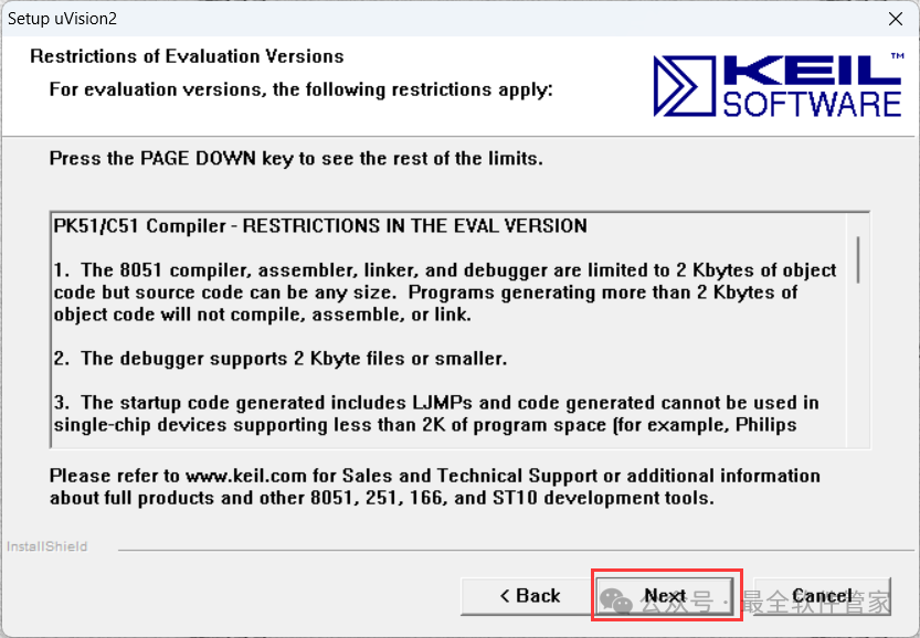 Installing Keil uVision 2 C51 Software Package