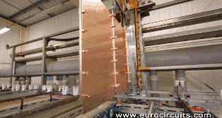 PCB Circuit Board Manufacturing Process Display