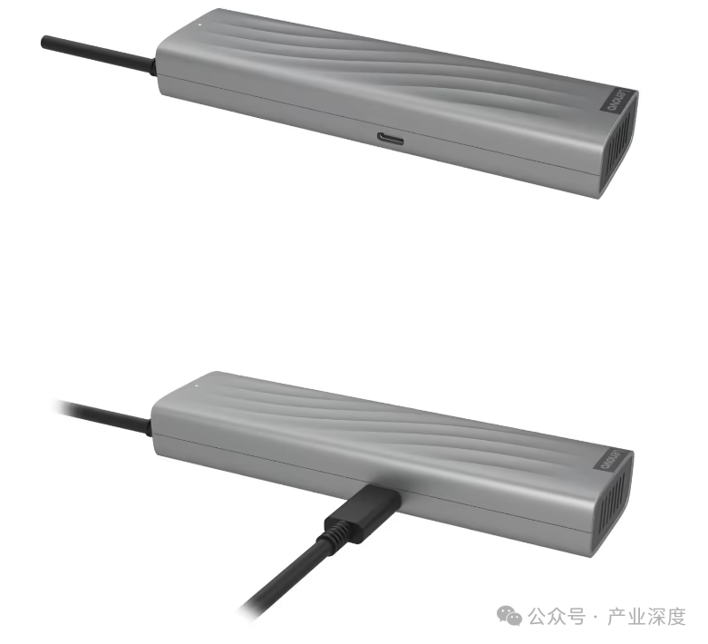 NPU Integration Across Various Hardware: Lenovo Showcases AI Monitor and USB-C Stick Prototype