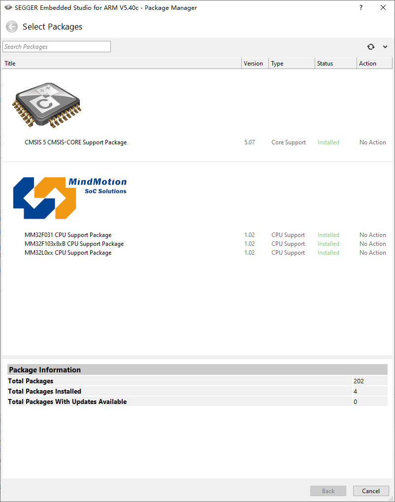 Getting Started with Embedded Studio for MM32F013x