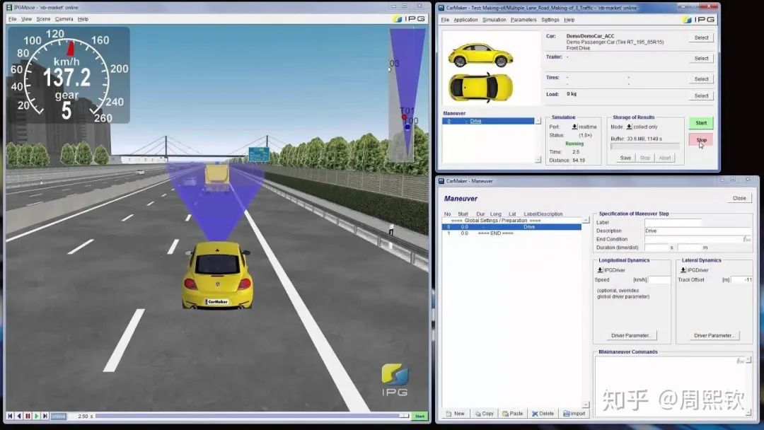 Summary of Existing Autonomous Driving Simulation Software