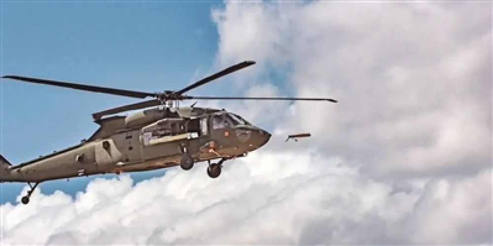 Helicopter Transforms Into Drone Mother Ship