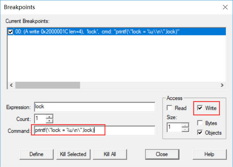 Summary of KEIL Debugging Experience