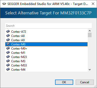 Getting Started with Embedded Studio for MM32F013x