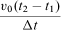 Principle of Speed Measurement Using Sensors