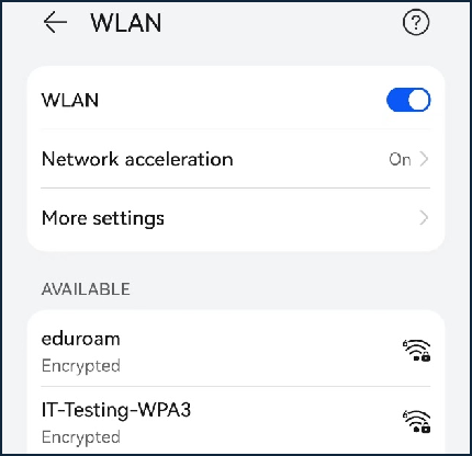 Guide to Connecting to Wi-Fi (eduroam) on Android and Windows