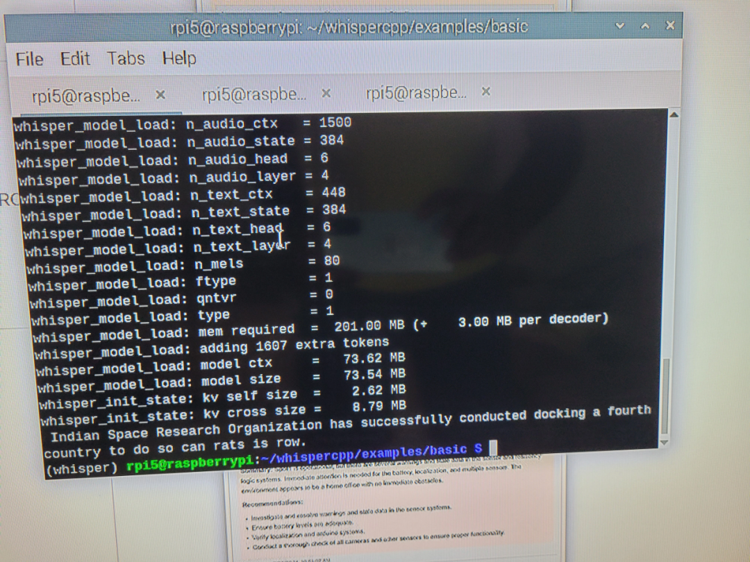 Deployment Practice Test of DeepSeek-R1:7B on Raspberry Pi 5 with Hailo-8L and M2-HAT+