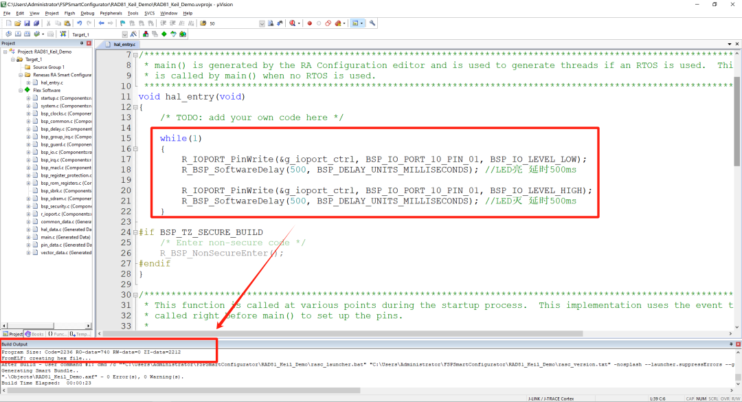 Renesas RA8 Series Tutorial | Generating Keil Projects Based on RASC