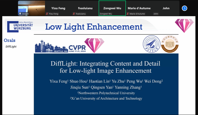 Northwestern Polytechnical University Computer Science Student Yan Qingsen's Paper Tops CVPR! How Top Class Student Feng Yixu Deciphered the "Dark Code"