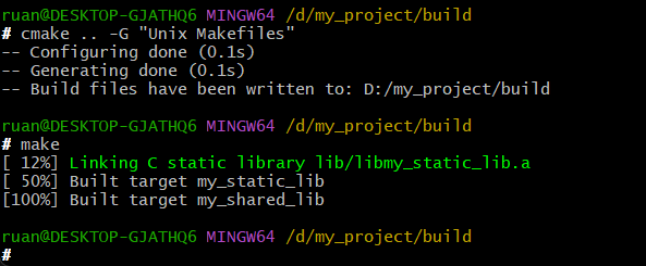 CMake Basics: Compiling Static and Dynamic Libraries, Customizing Library Output Paths