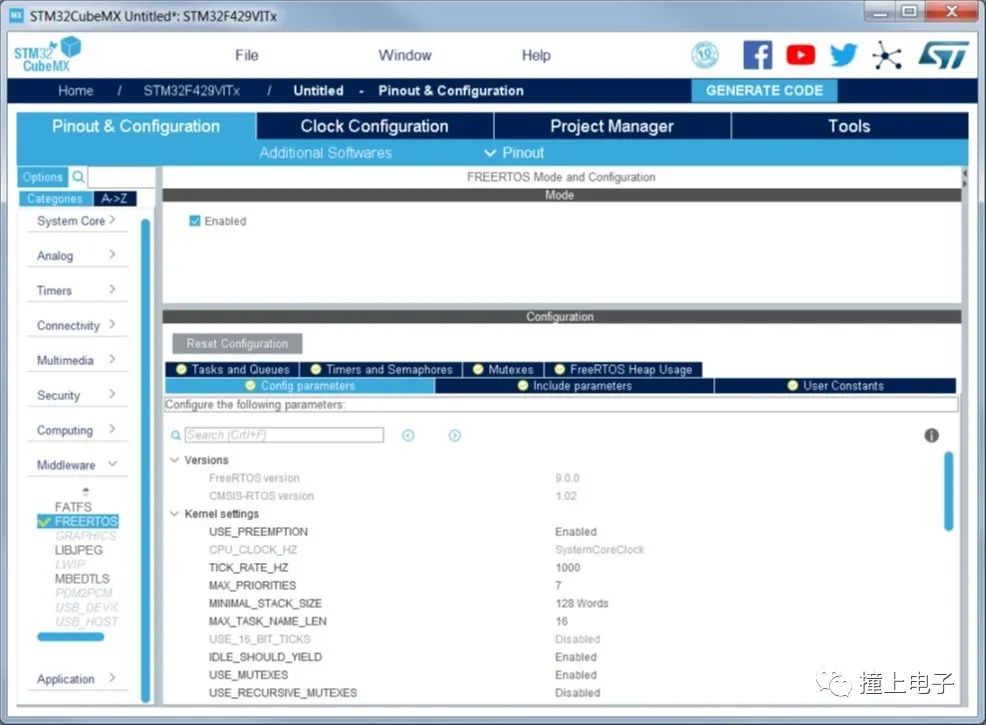 Introduction to STM32CubeMX: Power Consumption Calculation, Middleware, CAD View, and More