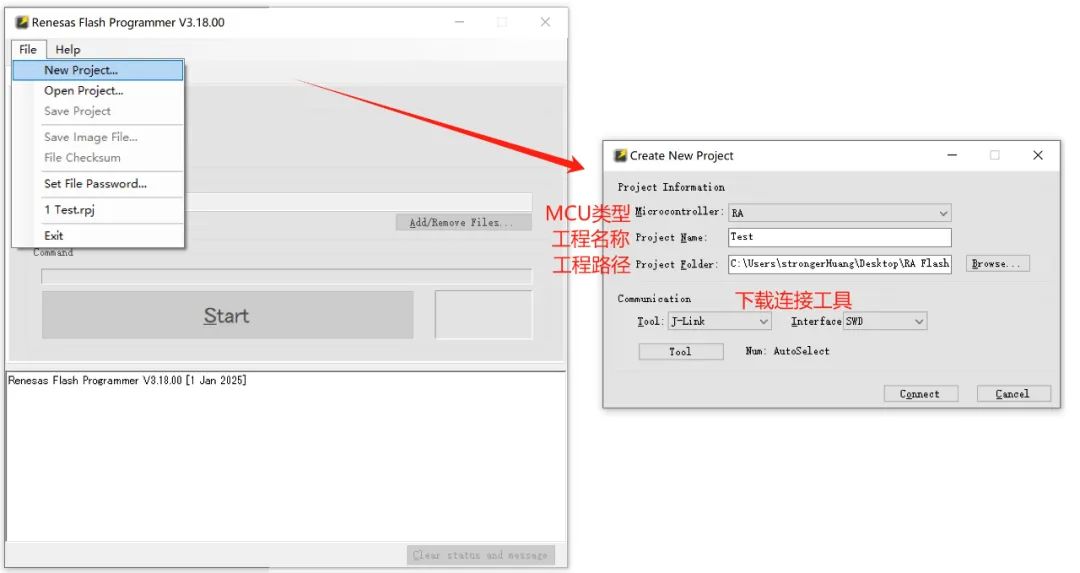 How to Use the Renesas Flash Programmer for MCU Programming