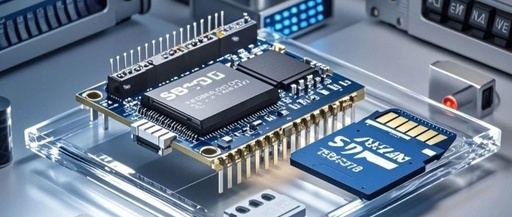 Implementing SD Card Data Storage via SPI Interface on Microcontrollers