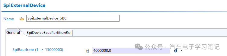 Troubleshooting Incorrect Baud Rate Configuration for S32K324 MCAL SPI