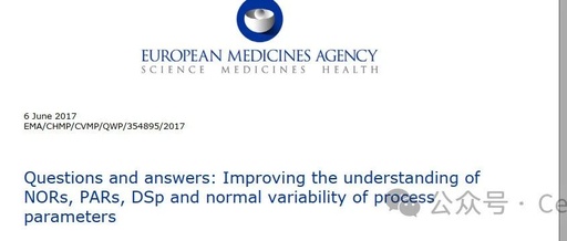 EMA Q&A: Enhancing Understanding of NOR, PAR, DSp, and Process Parameter Normal Variability