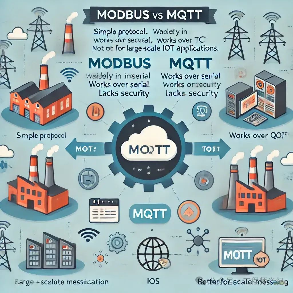 Comparison of Advantages and Disadvantages of MQTT and Modbus