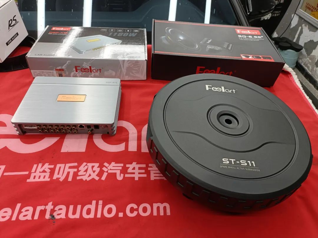 Audi A6 Audio Upgrade: The Perfect Combination of SQ-6.5E, DSP X12, and ST-S11