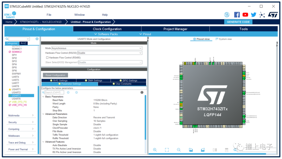Introduction to STM32CubeMX: Power Consumption Calculation, Middleware, CAD View, and More