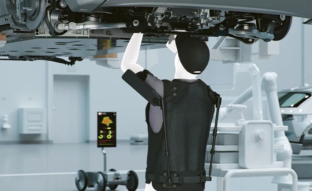 Hyundai Unveils Carbon-Based Composite Mechanical Exoskeleton X-ble Shoulder