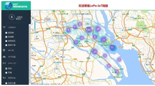 An Overview of Public LoRaWAN Networks in China (April 2018)