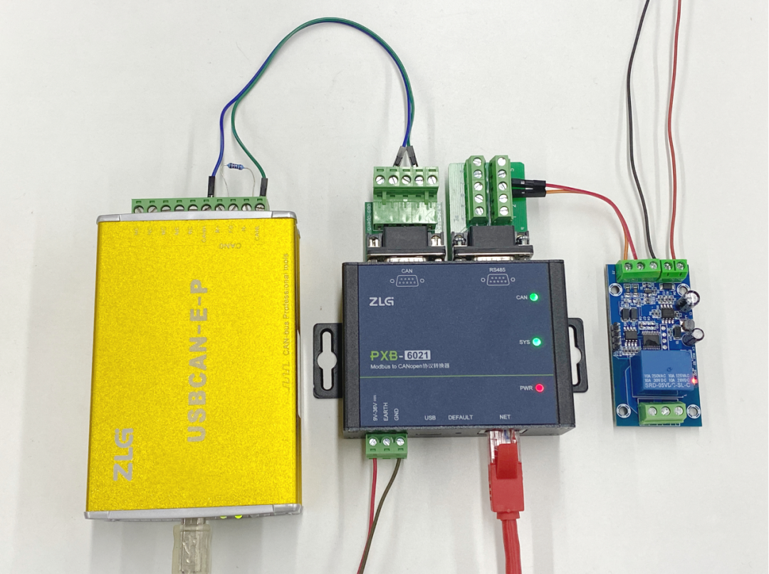 Application of PXB-6021: Transforming Modbus IO Modules into CANopen IO Modules