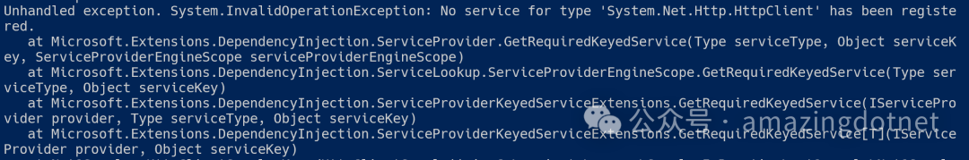 HttpClient Based on Keyed Dependency Injection