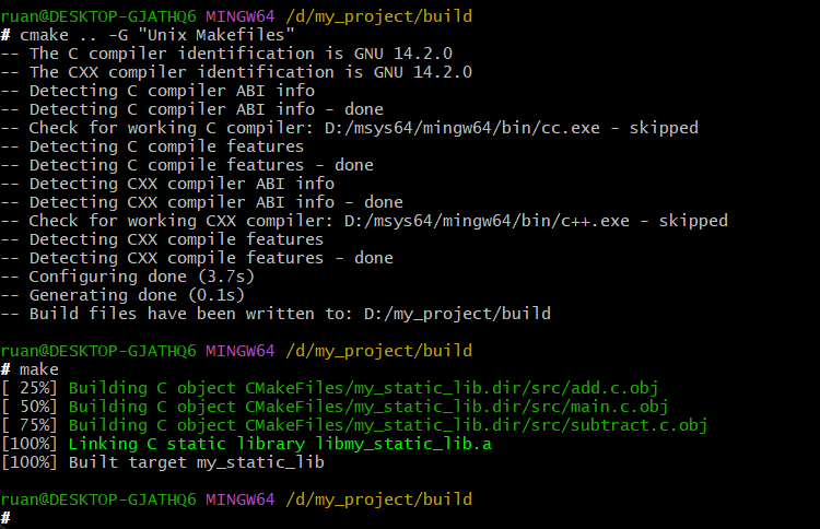 CMake Basics: Compiling Static and Dynamic Libraries, Customizing Library Output Paths