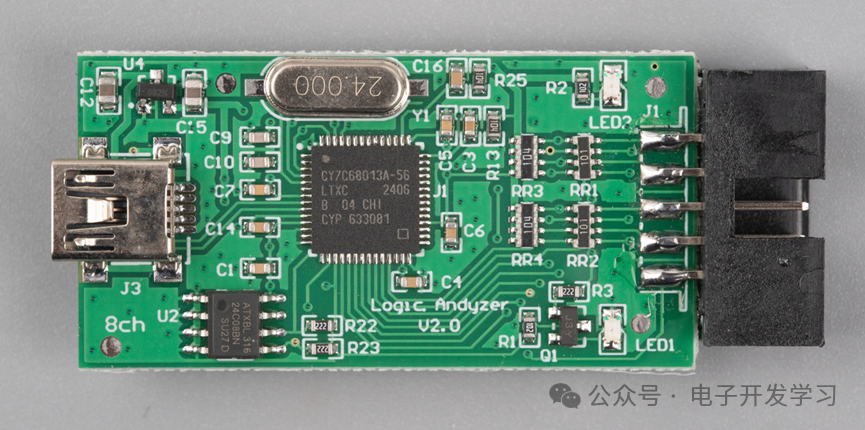 The Highlights of a 17 Yuan Logic Analyzer Revealed After Disassembly
