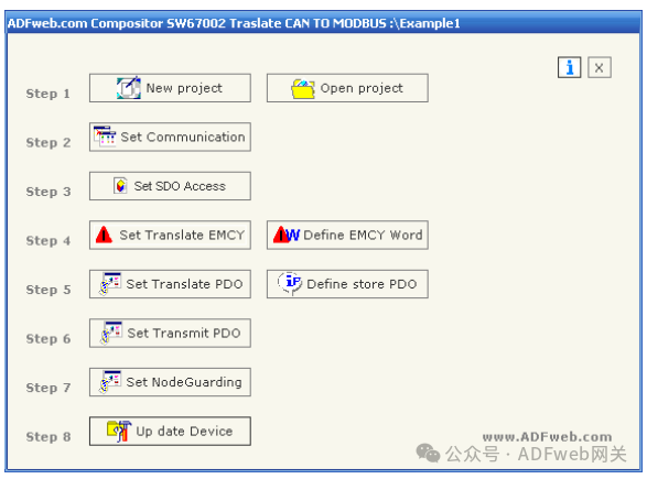 CANopen to Modbus Slave – Gateway Converter