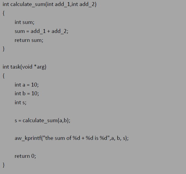 AWorks Programming: Memory Management in Embedded C Language