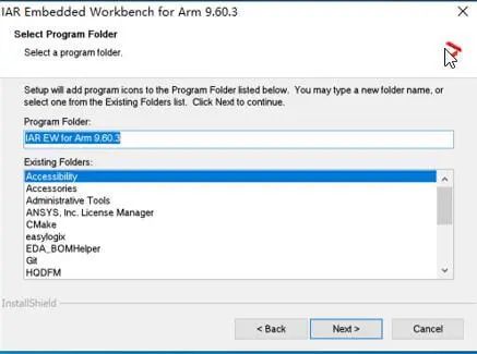 Installation Guide for IAR Embedded Workbench for ARM v9.60.3